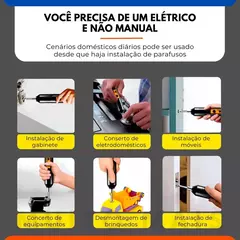 Chave De Fenda Elétrica Luatek LWJ-230