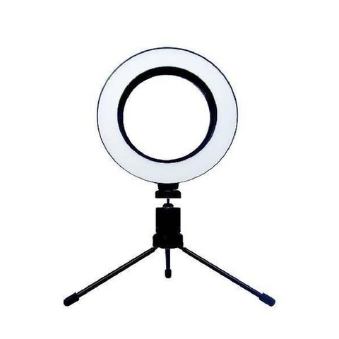 Ring Light 6" 16cm + Tripé 18cm