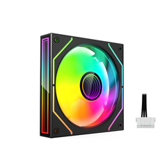 Cooler Fan 120mm C3Tech F9-L310BKRGB Led Rgb *6 Pinos Controladora