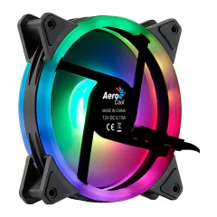 Cooler Fan 120mm Aerocool Duo Led ARGB PWM 3P 5V Led Controlar ou 6 Pinos Controladora Aerocool na internet