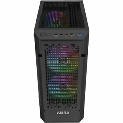 Gabinete Gamer Gamdias Aura GC7 Black *Com 3 Fans Led Argb* - ATX, Micro-ATX e Mini-ITX - WZetta: Pcs, Eletrônicos, Áudio, Vídeo e mais