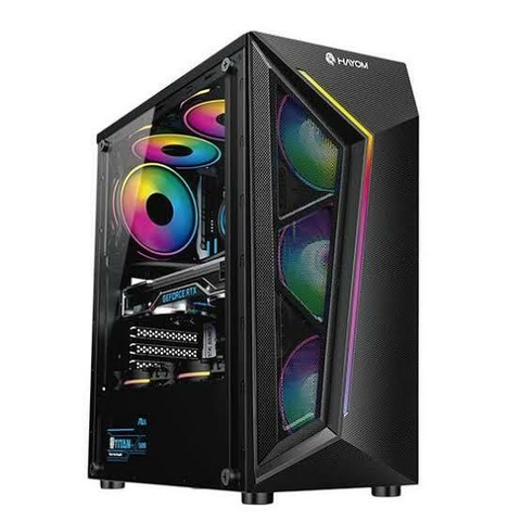 Gabinete Gamer Hayom GB1713 *Com 4 Fans Led Rgb Controlável* - ATX, Micro-ATX e Mini-ITX - comprar online
