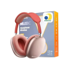 Headphone Bluetooh Hrebos HS-391 Red - comprar online