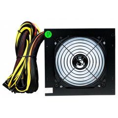 Fonte ATX 400W Real PFC Ativo 80+E Rise Mode Atomic Led Branco