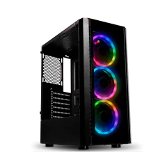 Gabinete Gamer GT P2T3C *Com 3 Fans Led Rgb* *Com Controladora e Controle* - ATX, Micro-ATX e Mini-ITX