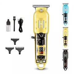 Máquina Cortar Cabelo Inova Transparente MAQ-12359 Cabelo/Barba/Pelos
