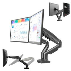 Suporte para 2 Monitores Onistek ON-F180 Articulado de Mesa 17"-30" - loja online