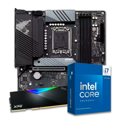 B760 DDR5 Aorus Elite + i7 14700F 5.40GHz + DDR5 16GB 5200MHz XPG Lancer RGB