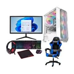 PC Gamer WZ Completo GB1792, Intel i5-12400F, 16GB DDR4, SSD 480GB, Fonte 600W 80+ Bronze, Gpu RX 580 8GB/Monitor TCN 20"/Kit Gamer GT/Cadeira Suprema