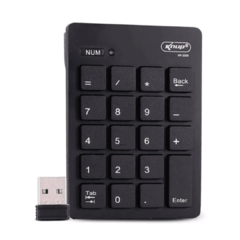 Teclado Numérico Sem Fio USB Knup KP-2038
