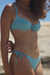 Image of UNDERWIRE TOP / CORALLI / TURQUOISE