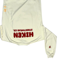 Imagen de Crewneck Crema Oversize Oni