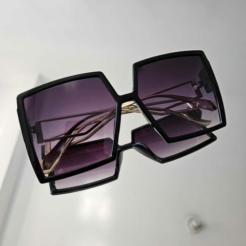 Óculos Quadradão Preto