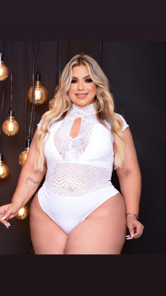 Body luxo Thainá Ref: 264046-48 - Madame Lis Store Plus Size