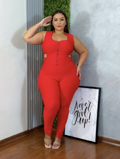 Macacão 3 D - Madame Lis Store Plus Size