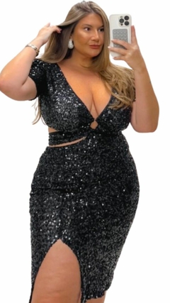 Vestido luxo plus size Coleção Celebration