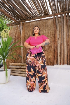 Calça Pantalona - Madame Lis Store Plus Size