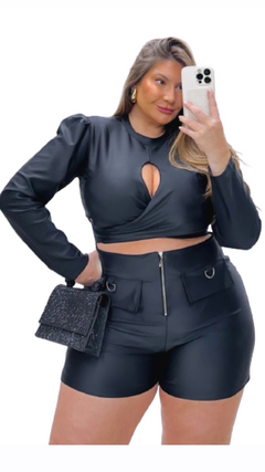 Macaquinho Feminino Plus Size Tendência