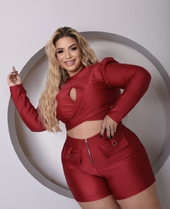 Macaquinho Feminino Plus Size Tendência - Madame Lis Store Plus Size
