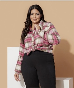 Camisa xadrez na internet