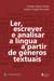 Ler, Escrever E Analisar A Língua A Partir De Gêneros Textuais