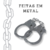 Algema de Metal - Bia Braga Sex Shop
