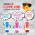 Lubrificante Íntimo Love Lub 60g À Base D'Água La Pimienta - Neutro Hot Esquenta Ice Esfria na internet