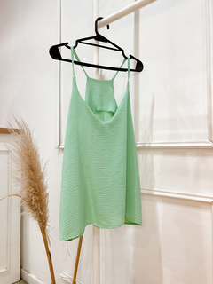Remera verde agua