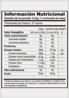 ACEITE DE COCO NEUTRO ENTRE NUTS - comprar online