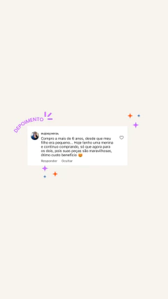 Depoimento de Passinhos Mágicos