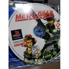 Ps1 - Metal Gear Solid - Leia a descrição