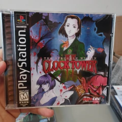 PS1 - Clock Tower 2 II The Struggle Within (mídia preta) - comprar online