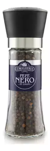 PIMIENTA NEGRA EN GRANOS MOLINILLA RECARGABLE LA DROGHERIA 95G