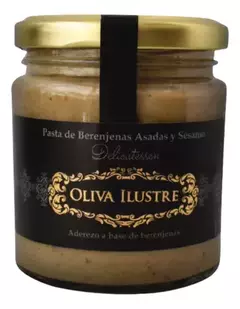 PASTA DE BERENJENAS ASADAS Y SESAMO OLIVA ILUSTRE 180G