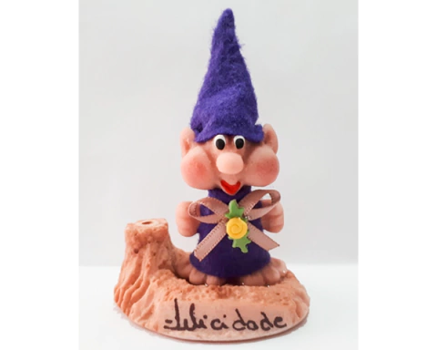 Duende da Virtude Roxo – Duende da Felicidade - Incensário