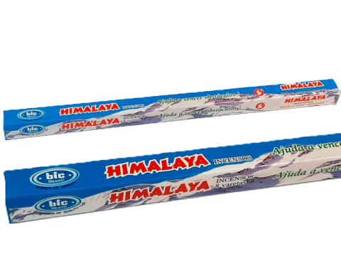 Incenso Himalaya Vencer Obstáculos Bic - Com 8 varetas