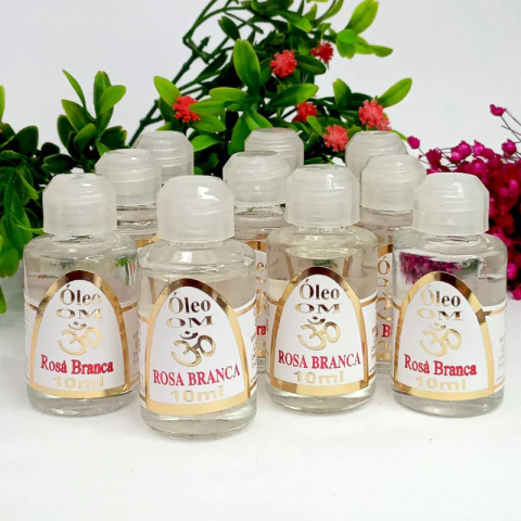 Rosa Branca – Kit Atacado com 10 Frascos Essência a Base de Óleo - comprar online