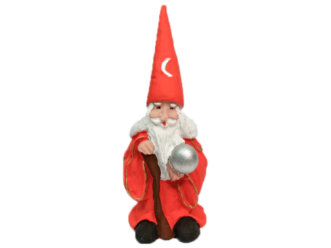 Mago Merlin Vermelho