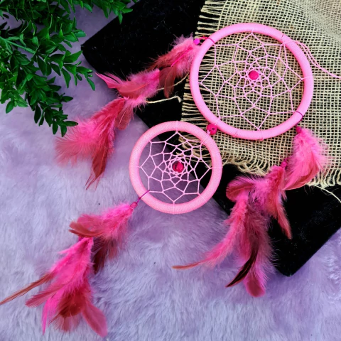 Filtro dos Sonhos Duplo – Rosa - comprar online