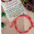Pulseira 7 Nós da Proteção Tradicional Vermelha Grossa - loja online