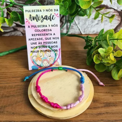 Pulseira 7 Nós da Amizade - comprar online