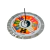 Incensário Porta Incenso de Metal Yin-Yang Baguá - comprar online