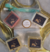 Kit Bolsa Bucha Saquinho + 4 Sabonetes Artesanais Naturais Sortidos de 55g Cada + Adesivo Comemorativo