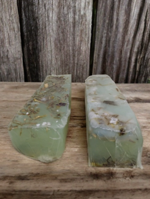 Barra Inteira do Sabonete Artesanal Natural de Limpeza, Purificação, Quebras, Ânimo, Força, Tranquilidade, Vitalidade e Mais