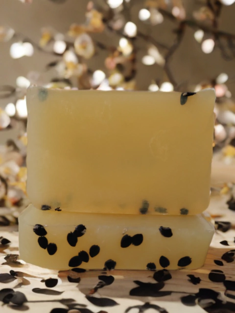 Sabonete Artesanal de Maracujá com Chá Verde 115g