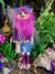 Duende Flexível de Cabelo Rosa e Olhos Azuis + Brindes - comprar online