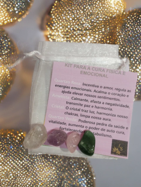 Kit de Pedras para Cura Física e Emocional - comprar online