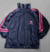 Jaqueta Adidas Infantil Azul Marinho com Rosa Tamanho 8 - Com Bolsos - Seminova - comprar online