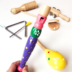 Kit Musical Grande por 6 instrumentos con huevo maraca. NUEVO KIG - Mansa Bois Mayoristas