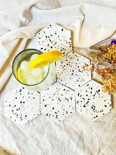 Imagen de Posavasos terrazo